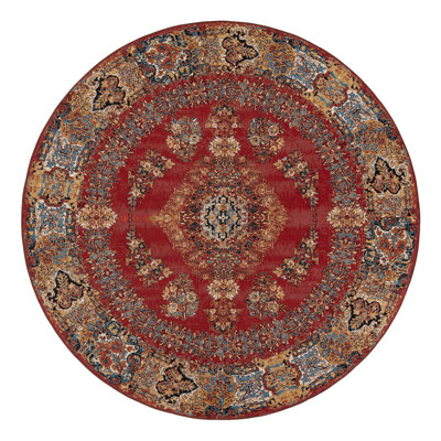 Indoor/Outdoor Traditional Area Rug
