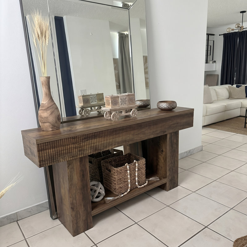 Console 63 po pour vestibule