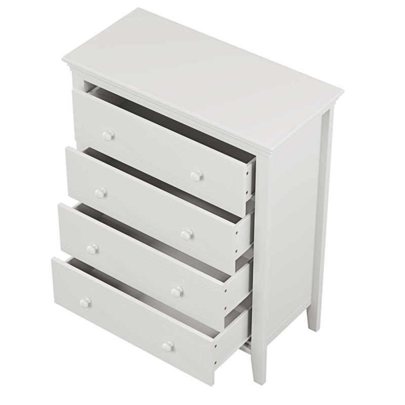 Aadian 35.8'' W Solid Wood Nightstand