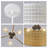 Slocomb 3 - Light White Drum Pendant
