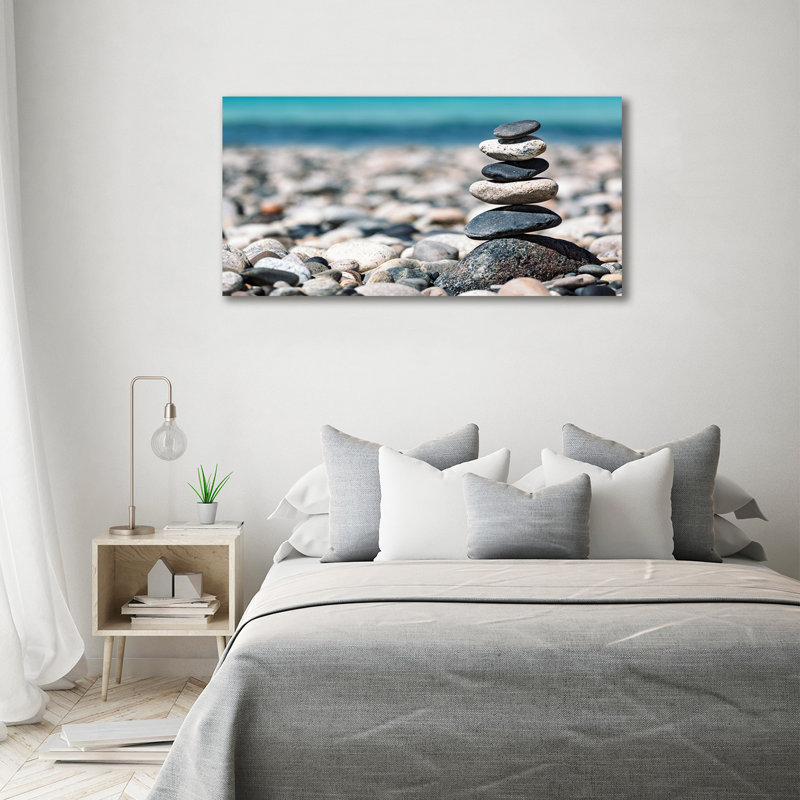 A Pile Of Stones - Print, Canvas, 70cm H x 140cm W x 2cm D