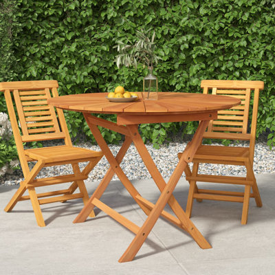 Lenexa Round 85Cm L Outdoor Bistro Table