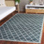Tapis géométrique lavable à la machine Shealin-675276752