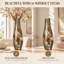Vase de table contemporain en verre et art abstrait