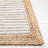 Jeaneane Hand Woven Cotton/Jute Solid Color Rug in Brown/Ivory-201153560