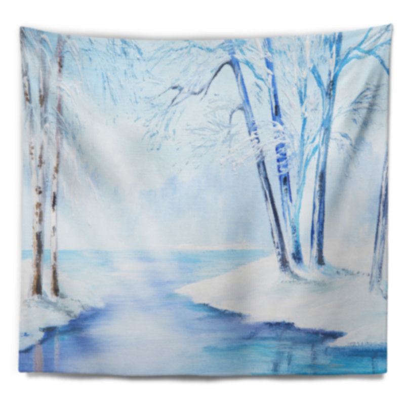 Polyester Tapestry, 68" H x 80" W