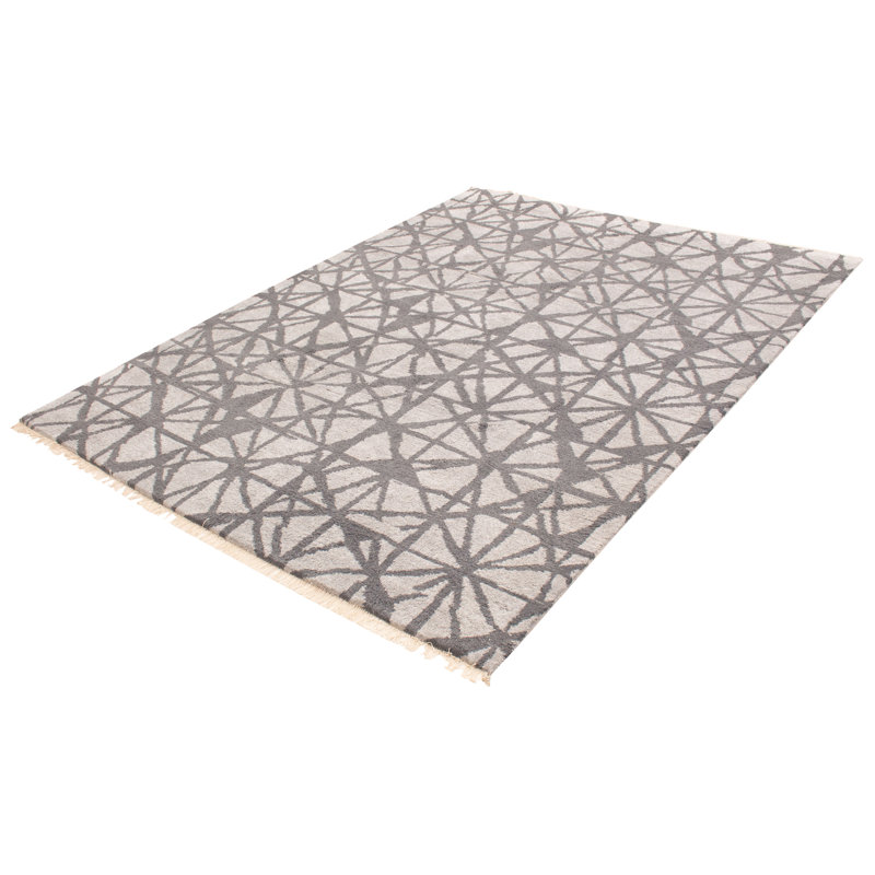 Tapis gris clair 9 pi 0 po x 12 pi Grogan