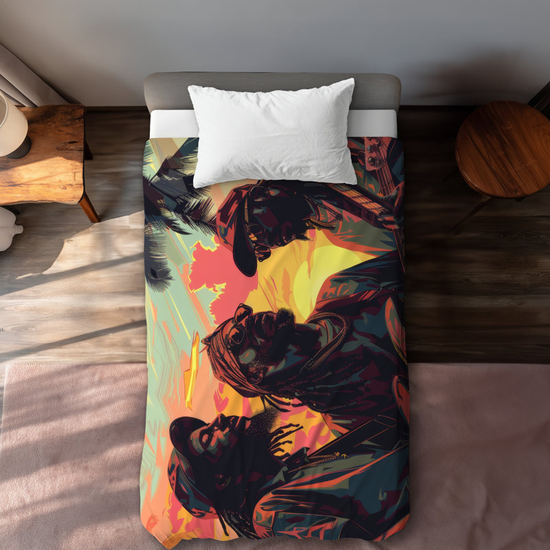 Community Gray Duvet Cover - Stylish Home Decor Essential