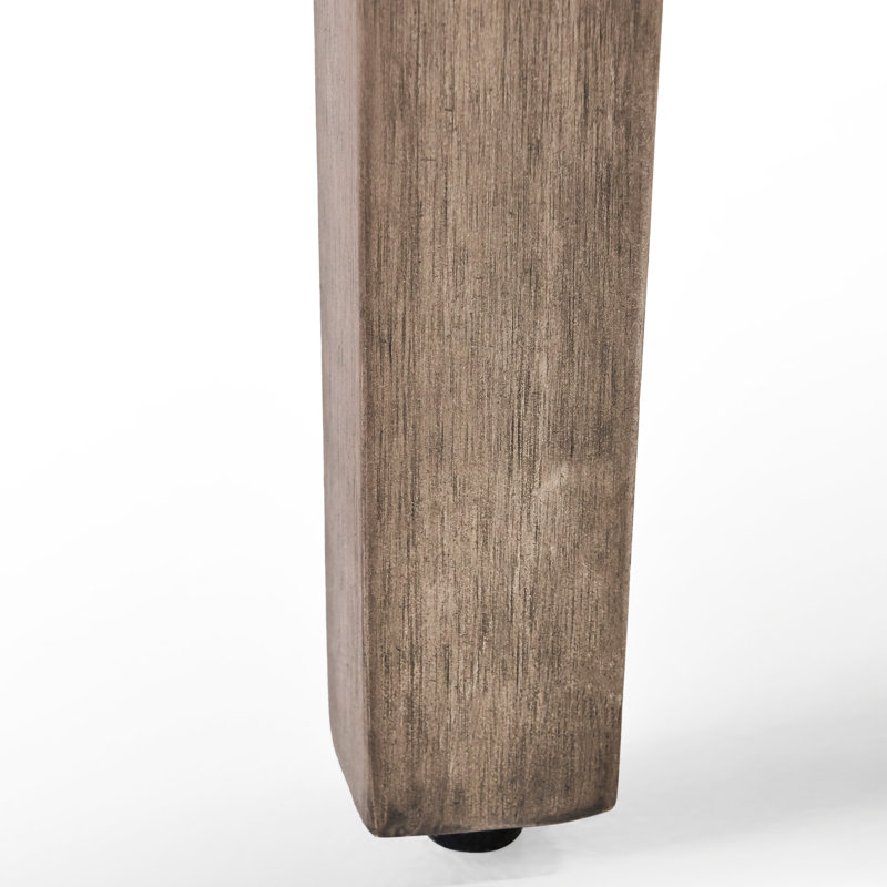Grey With Wood Frame For Outdoor Living Weather- - Built &