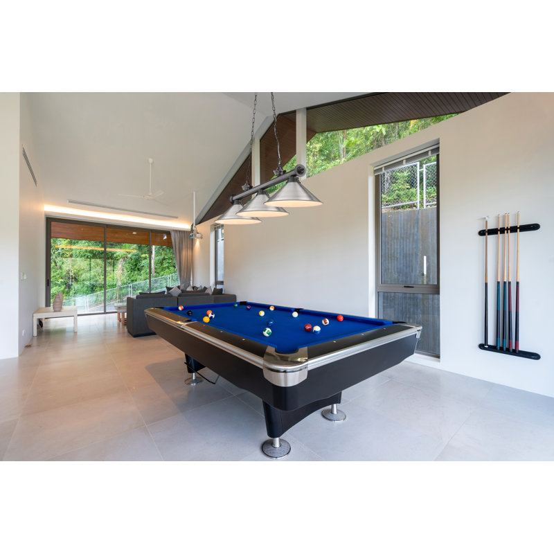 Billard 3 lumières Annaleisa, Nickel brossé