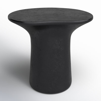 Paisely 23.5'' Concrete Outdoor Side Table