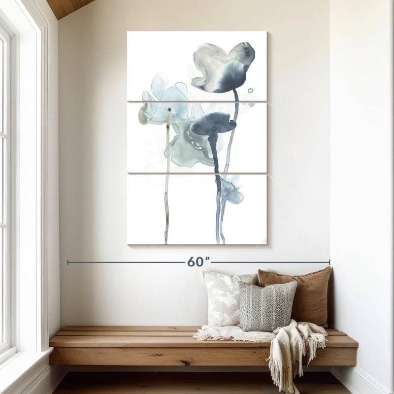 Avery Midnight Blossoms III, 50" H x 32" W