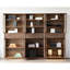 Bibliothèque sur pied de style moderne