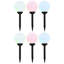 Acadian Low Voltage Battery Powered Integrated LED Glass Pathway Light Pack