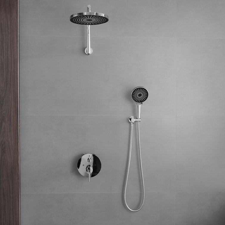 1 Complete Shower System with Rough in-Valve