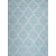 Hand Tufted Wool Area Rug in Blue