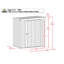 Remise de rangement Elite en acier, 6 x 4, anthracite