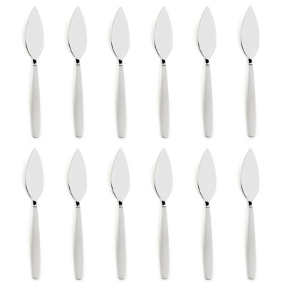 Savana 12 Piece Stainless Steel Wood Stainless Steel Specialty Knife