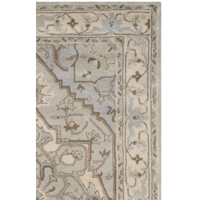 Anotida Hand Tufted Wool Oriental Rug, Runner 2'3" x 6'