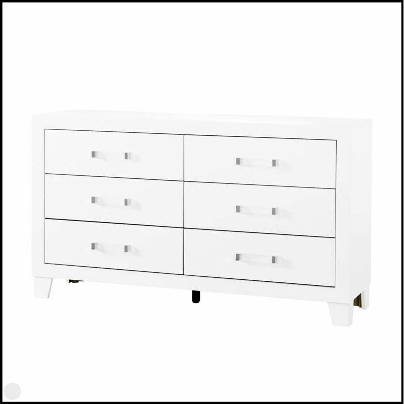 Commode moderne à 6 tiroirs OMODA