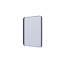 Miroir mural pour commode, meuble-lavabo, cadre en aluminium noir-126433880
