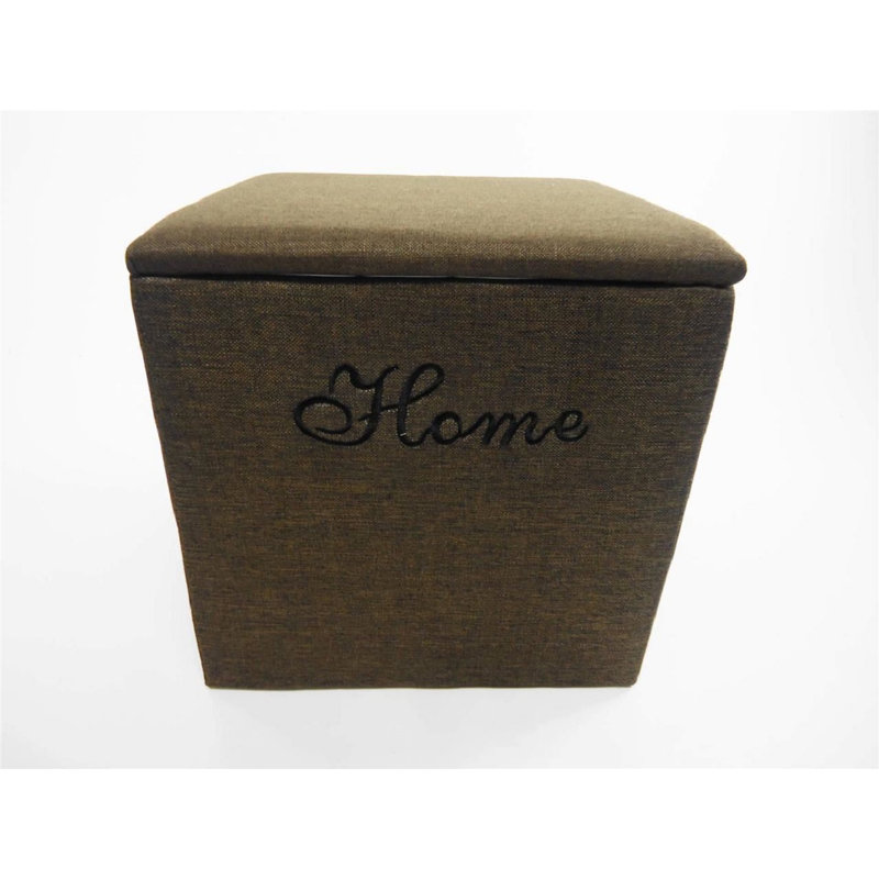 Laundry Basket, Small (H 32cm x W 32cm x D 32cm), Brown