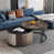 Transparent / brun clair / noir
