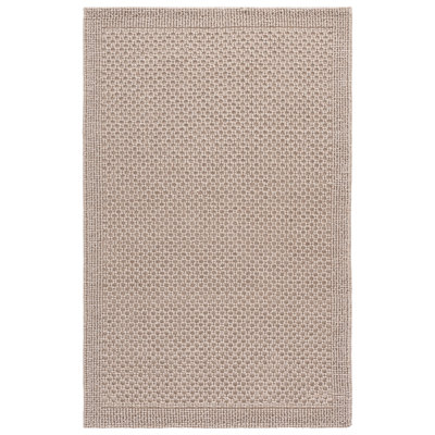 Natura Hand Woven Wool; Cotton; Recycled P.E.T Geometric Indoor Rug