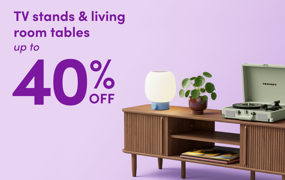 TV stand & living room table deals