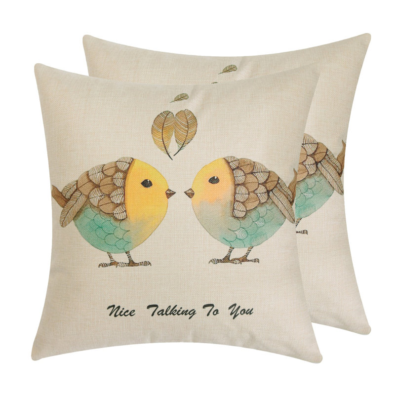 Housse de coussin Nature Love