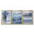 Toile avec cadre or