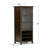 Avalon 22"W Solid Wood Contemporary Tall Wine Rack Cabinet with 12-Bottle Storage and Glass Door-360190255