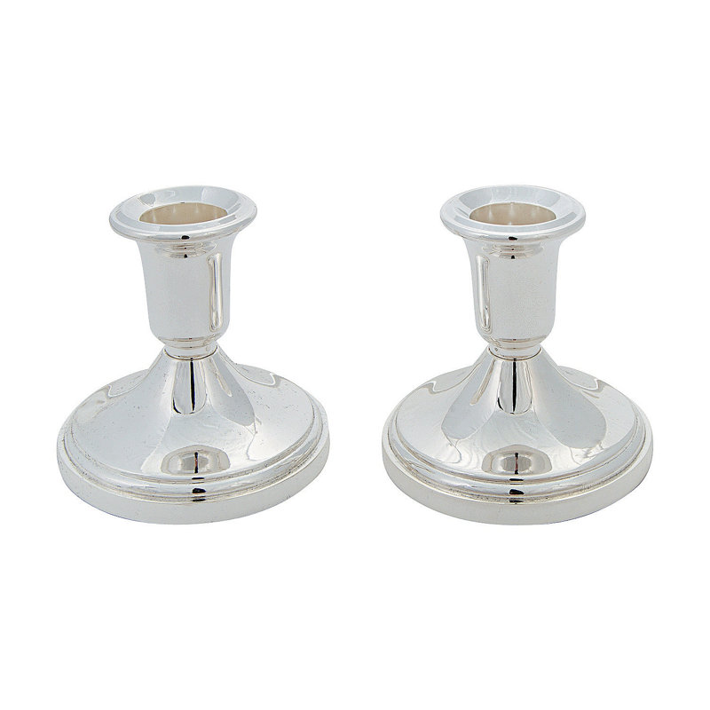 4'' H Metal Tabletop Candlestick