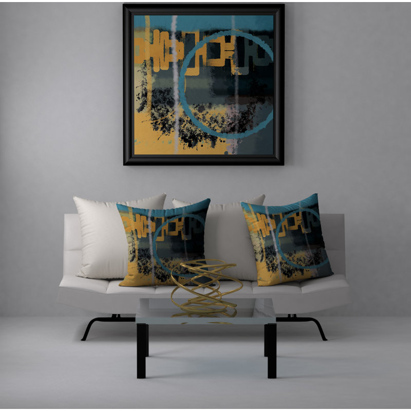 Reversible Throw Pillow, 18" x 18"