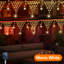 400cm Solar Powered 150 - Bulb Cord String Light-1039116735
