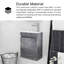 Meuble-lavabo mural 16 po avec plateau en résine intégré-1304428555