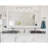 31 in. 4-Light Chrome Modern Vanity with Clear Glass Shades