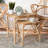 Nancee 20.9'' Tall 3 Legs Rattan End Table Set