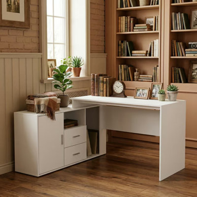 L-Shaped Writing Desk