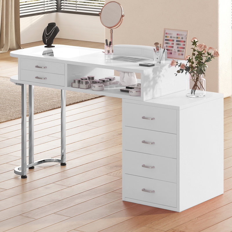 Table manucure Nail Tech, Blanc