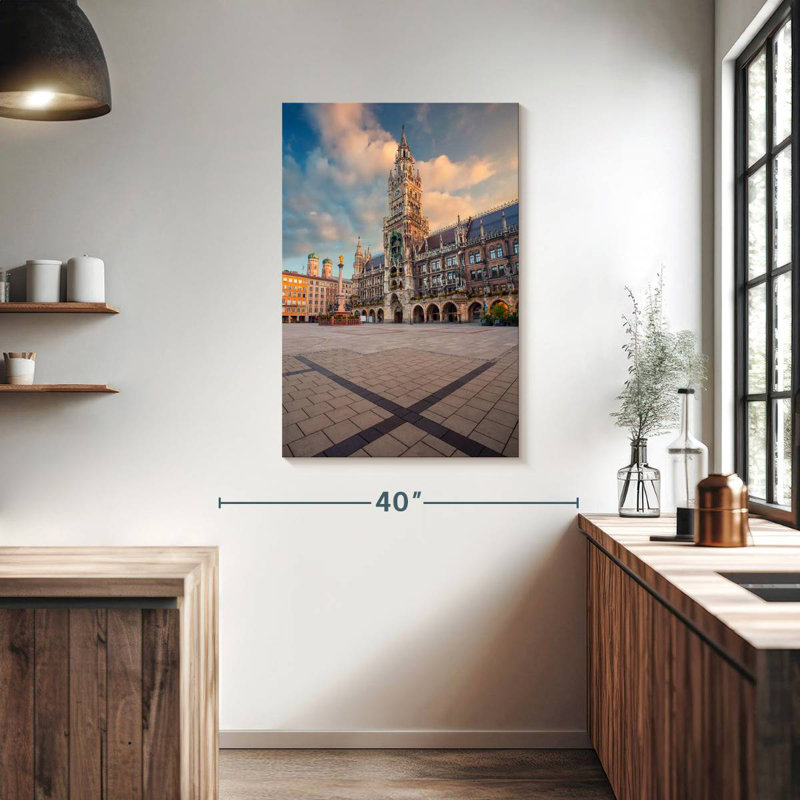 Nicci Mary's Square Munich, 39" H x 26" W
