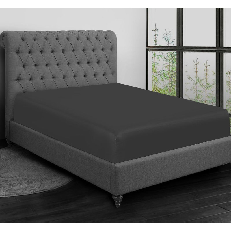 Premium Fitted Sheet – Extra Deep 40cm Pocket, Soft & Breathable Hotel Quality Bedding with Strong Elastic Fit