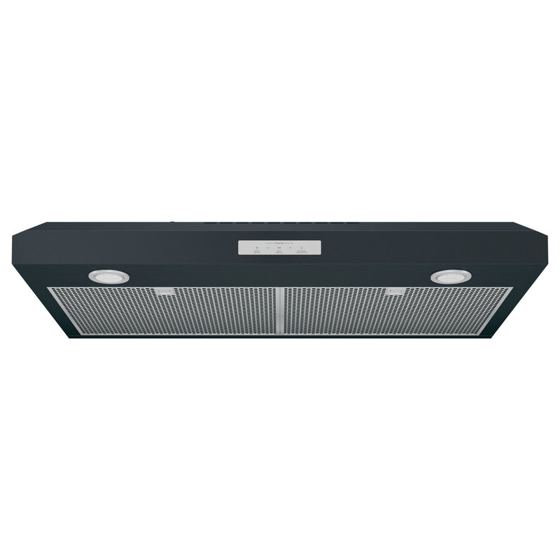 30" 390 CFM Convertible Under Cabinet Range Hood with Night Light, Stainless Steel, 30"