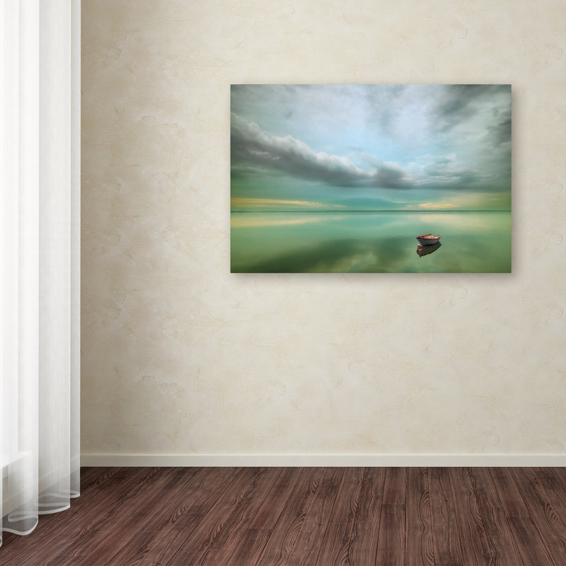 « bateau », impression sur toile tendue, H 12 po x l 19 po