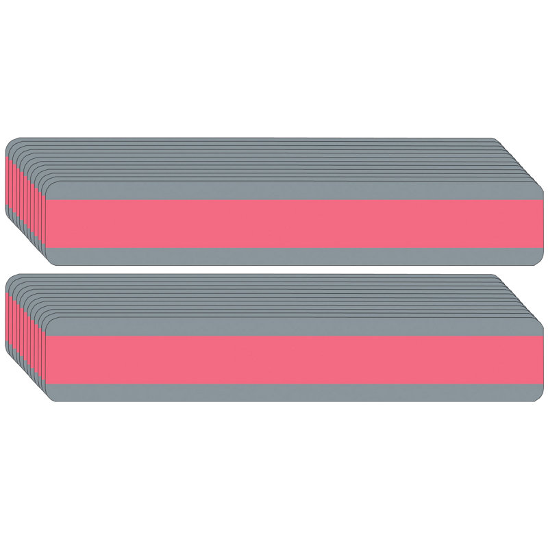 Rose Double Wide Sentence Strip Reading Guide Set of 24