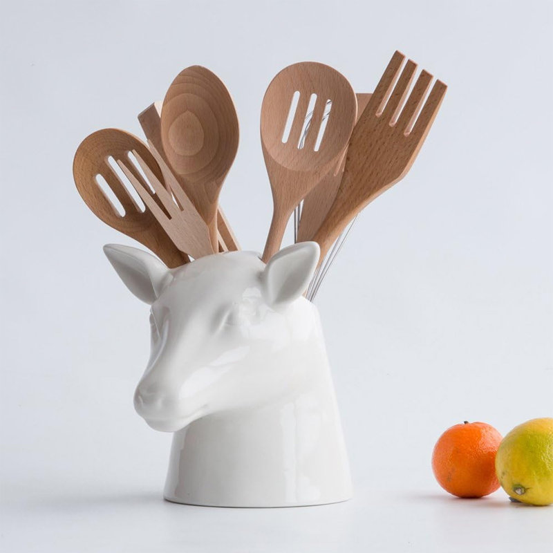 Ceramic Utensil Storage Set