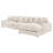 Thiego Upholstered Reversible Chaise Sectional Sofa Sand-94619420