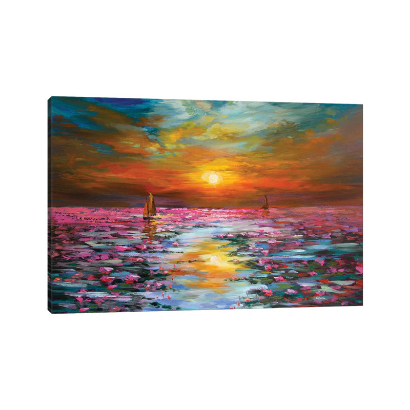 Inner Peace by Leon Devenice - Print on Canvas, 66.04 cm H x 45.72 cm W x 3.175 cm D, Wrapped Canvas