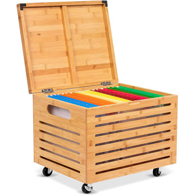 Bamboo File Box