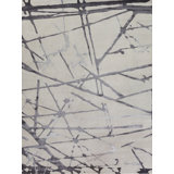Space Age Handmade Wool Geometric Area Rug